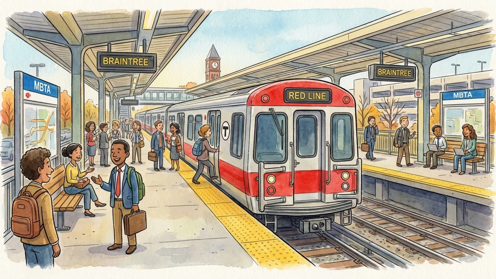 Boston Red Line Signal Fixed, Service Restored