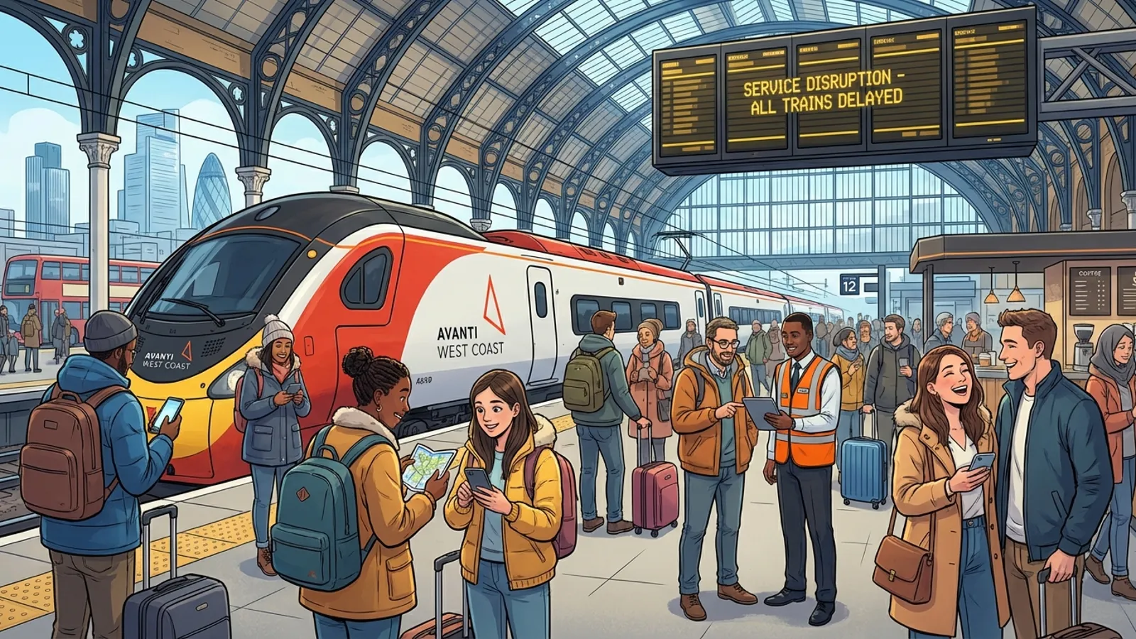 Euston-Watford Lines Reopen, Service Recovering