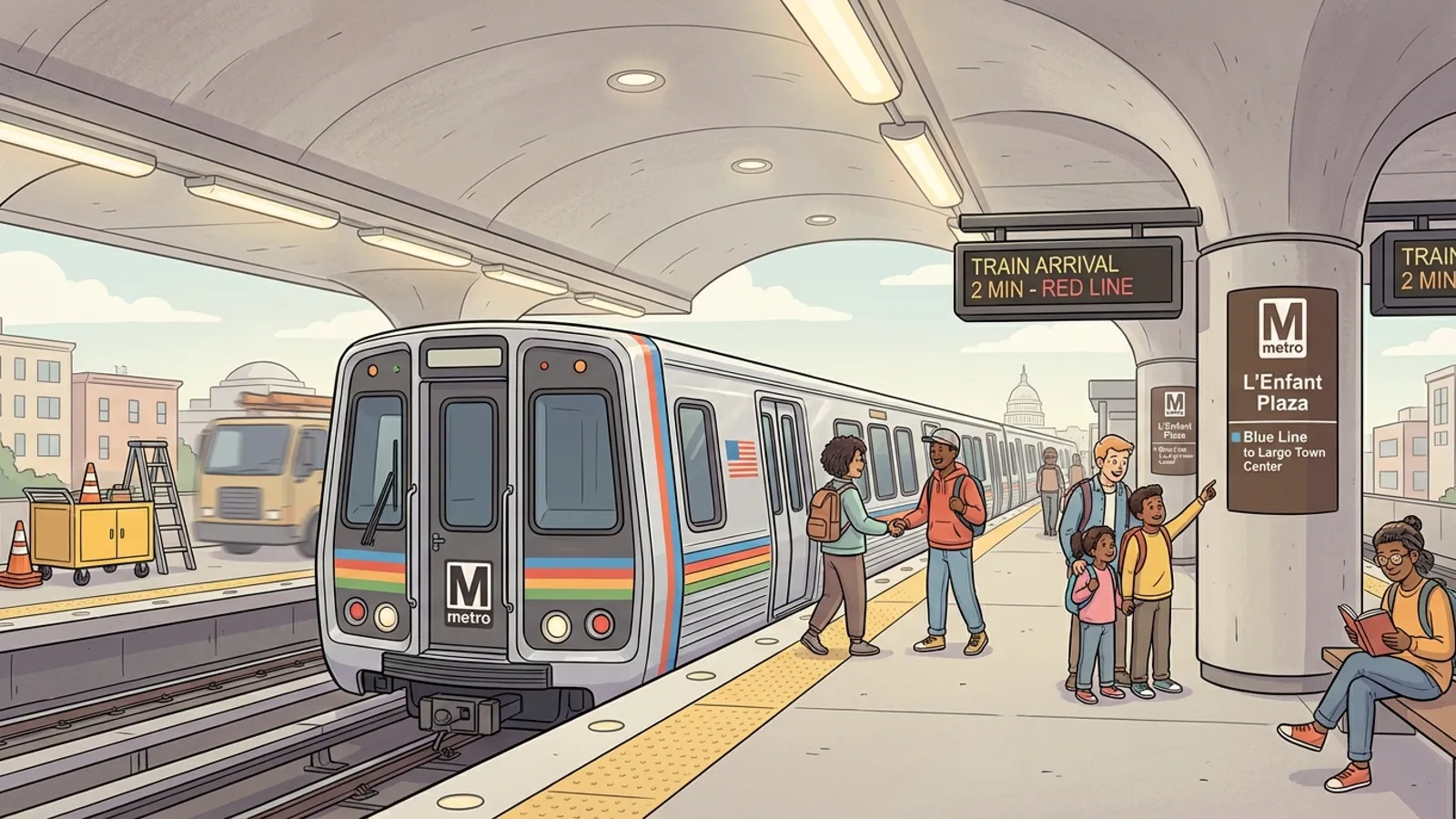 DC-Maryland-Virginia Metro Adapts to Weekend Challenges