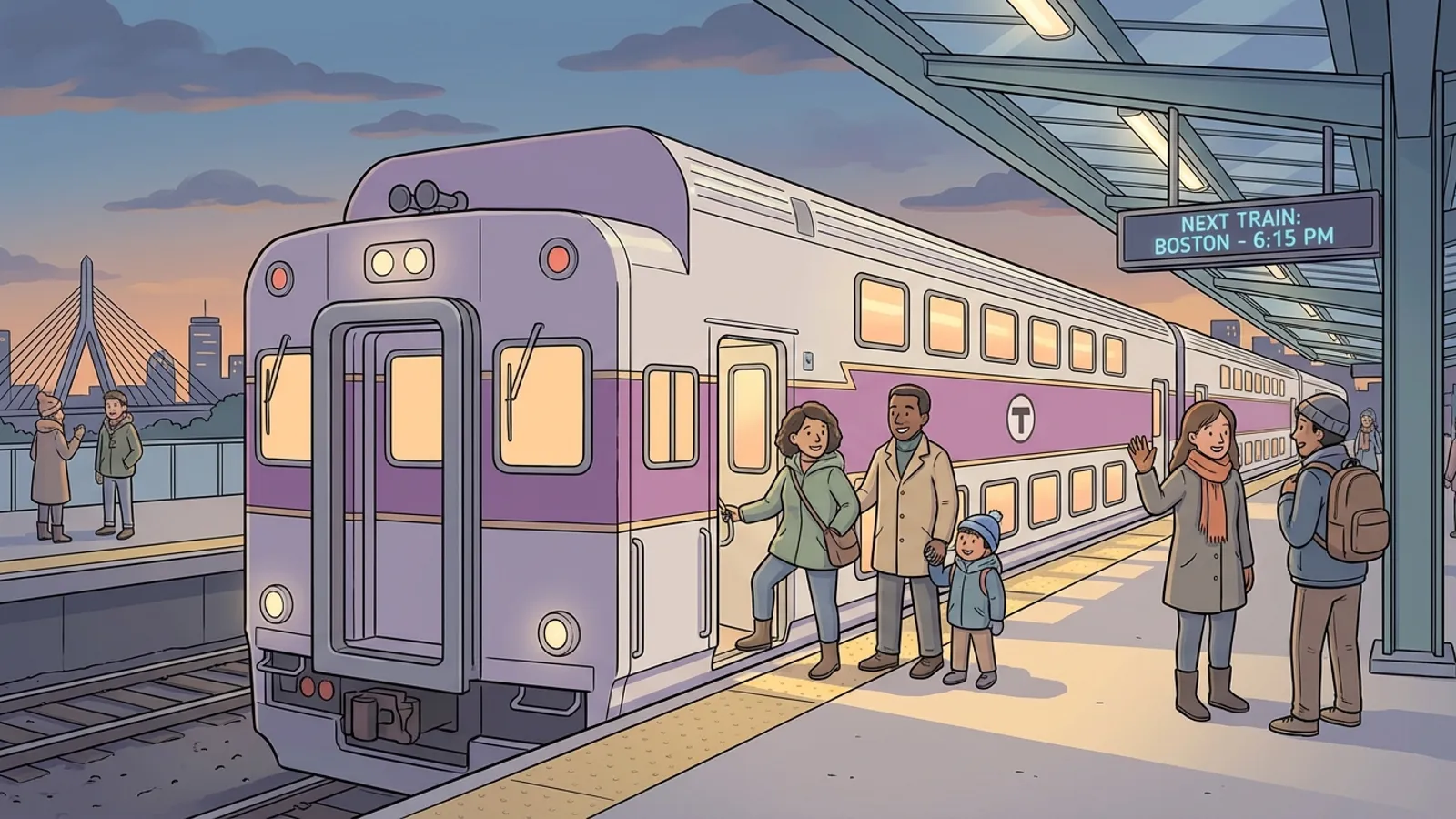 Boston Train Breakdown Solved With Quick Backup