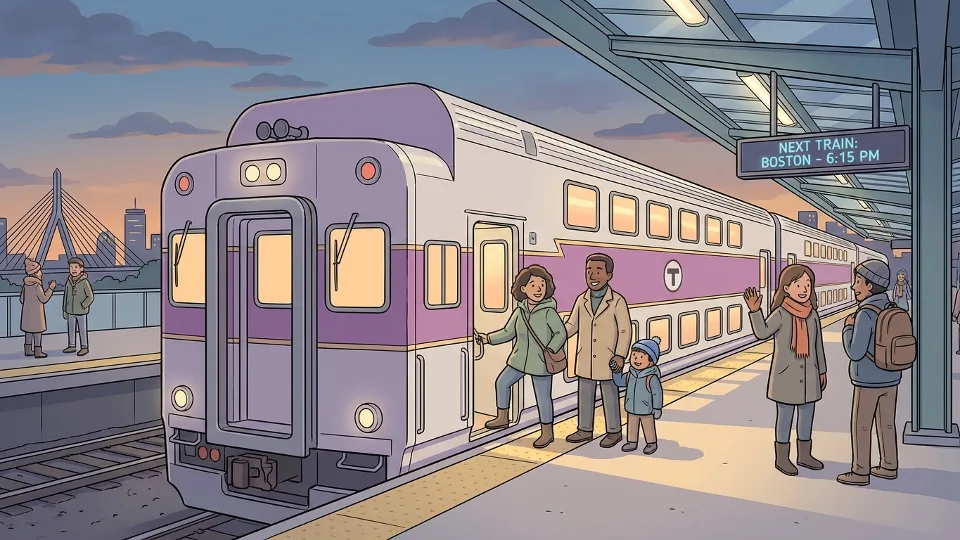 Boston Train Breakdown Solved With Quick Backup