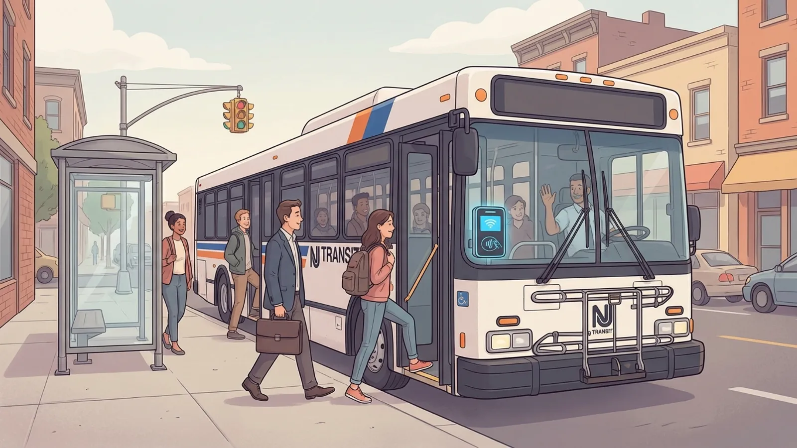 NJ Transit Brings Tap-to-Pay to Entire Network