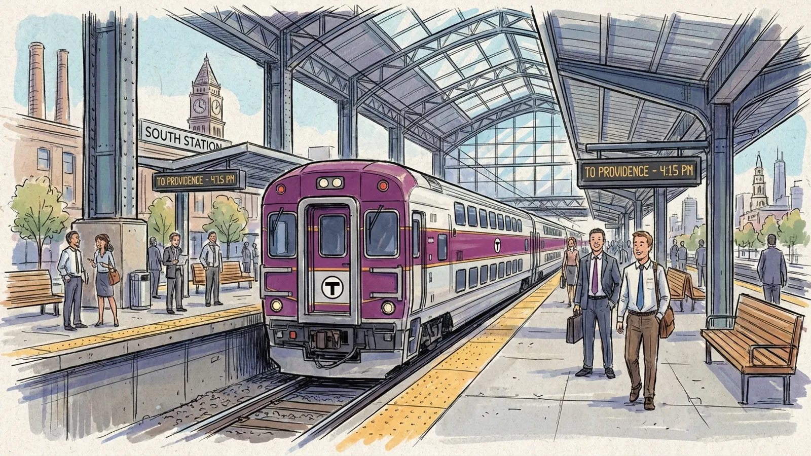 Boston Providence Line Adjusts Service to Meet Demand