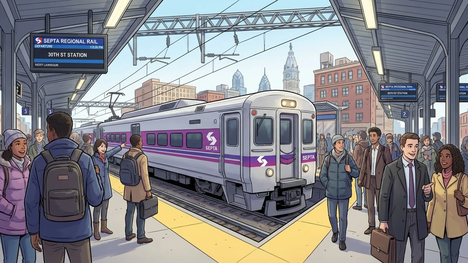 Philadelphia Train Delay Highlights Need for Real-Time Data