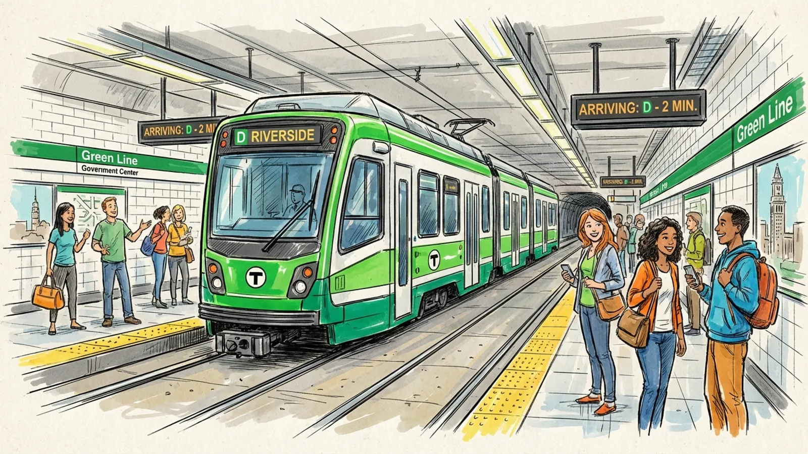 Boston Green Line Breakdown Sparks Push for Fleet Upgrades