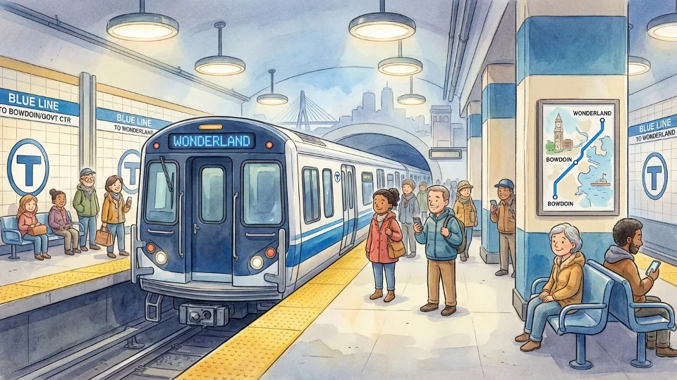 Boston Blue Line Signal Fixed, Service Restored