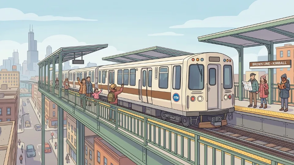 Chicago Brown Line Restored After Door Issue