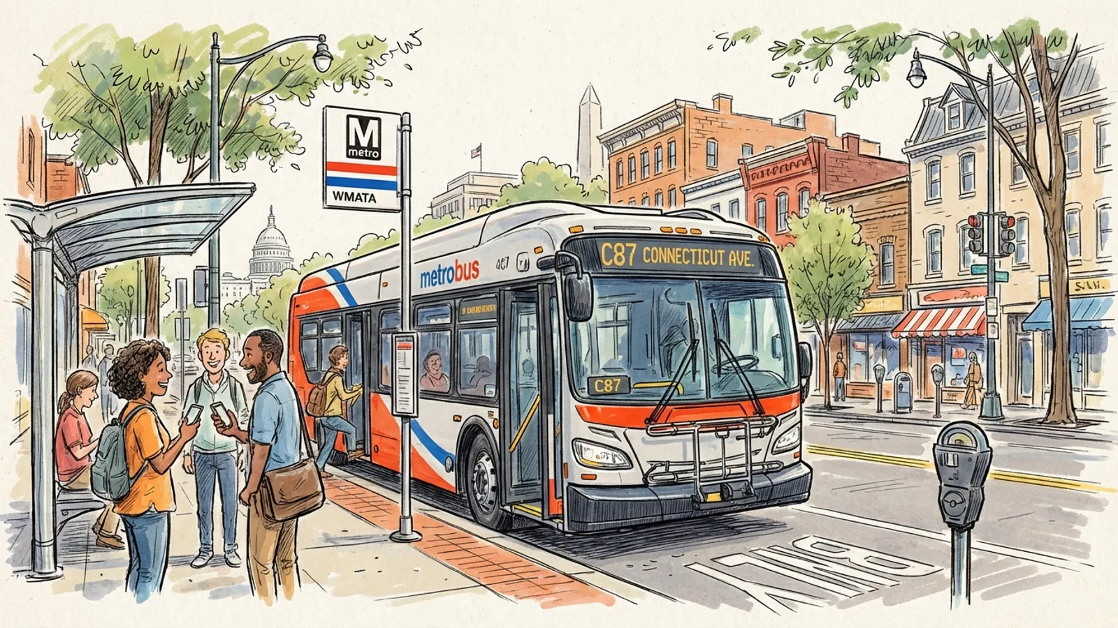 C87 Stop Closes Feb. 17 — DC Riders Get Alternatives