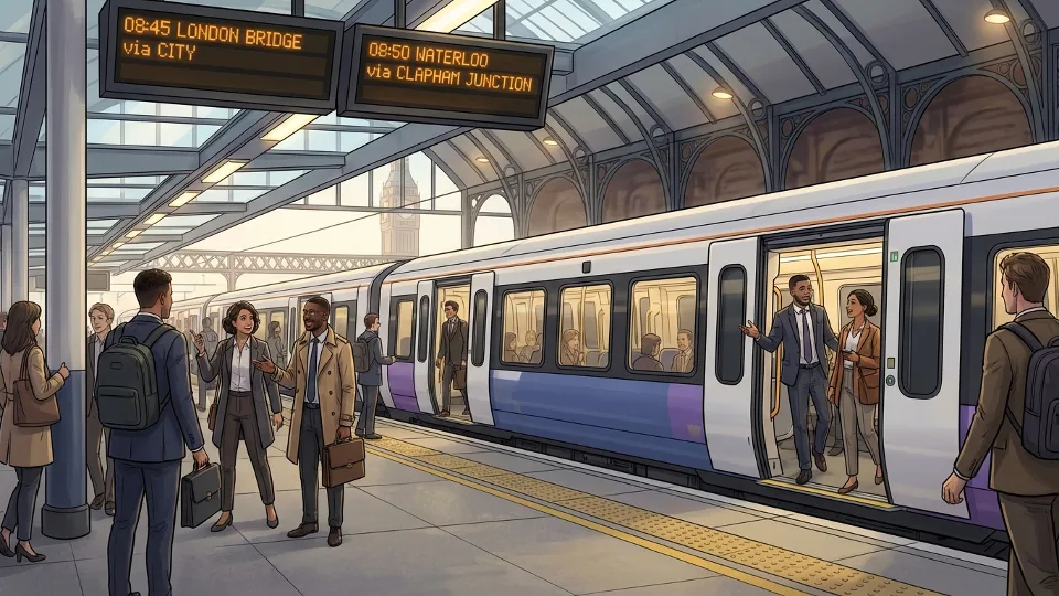 London Rail Fares Frozen Through 2027