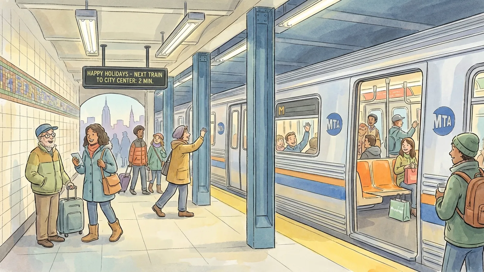 NYC Transit Adjusts for Presidents' Day Travel