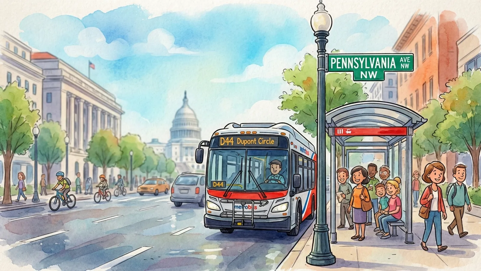 D44 Stop Closed, But Alternatives Keep DC Moving