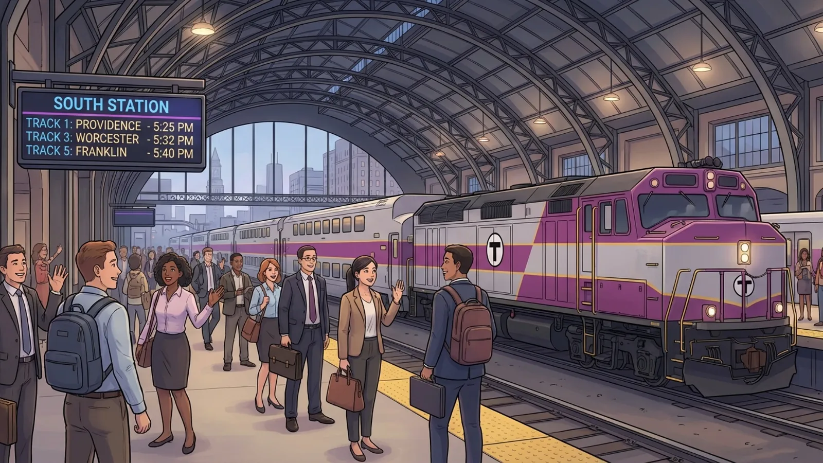 Boston Commuter Rail Adapts After Rush Hour Delays