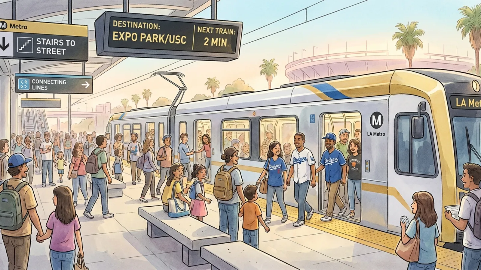 LA Metro Expands Service for NBA All-Star Weekend