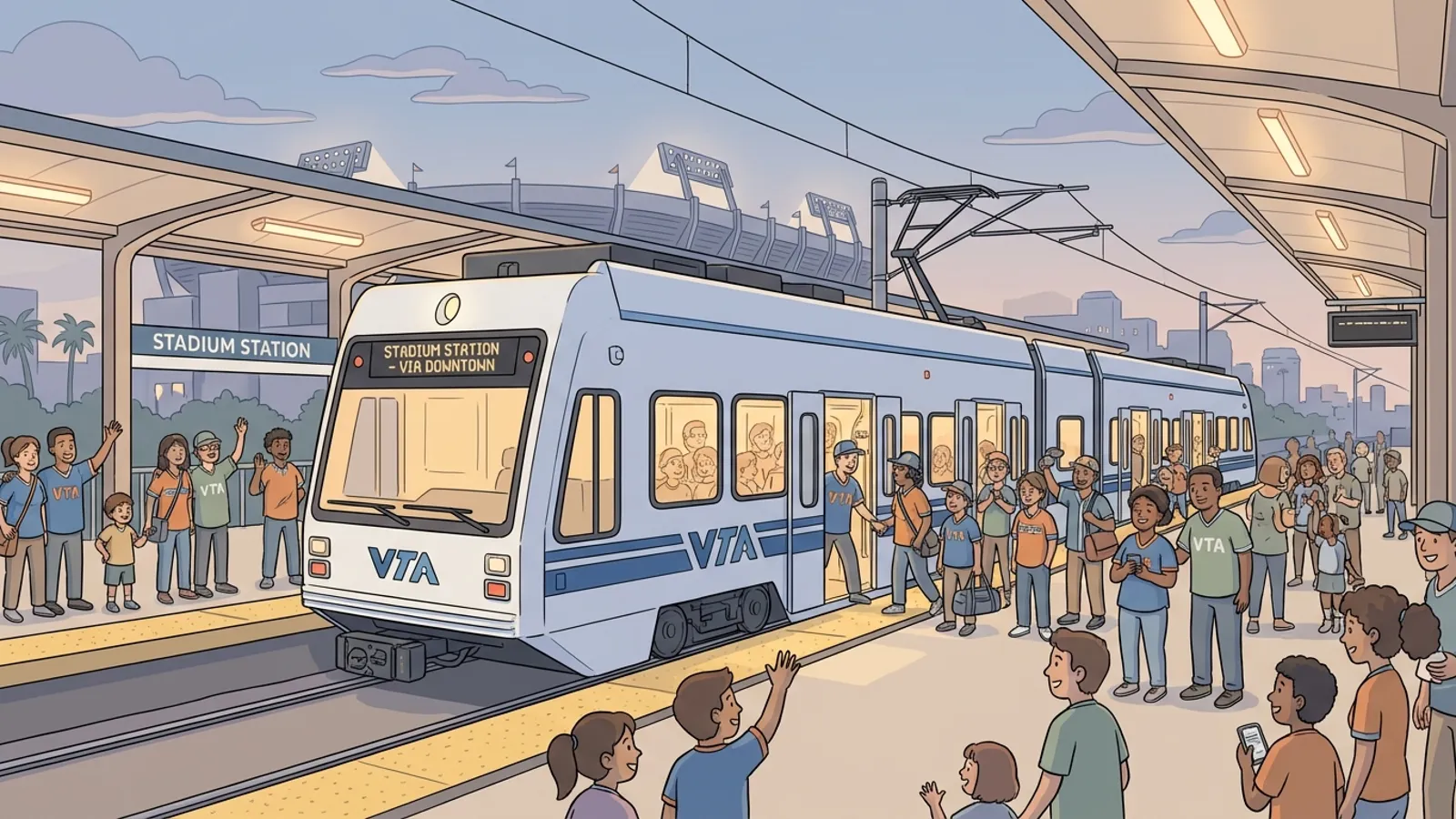 SF Transit Moves 30,000 to Super Bowl LX