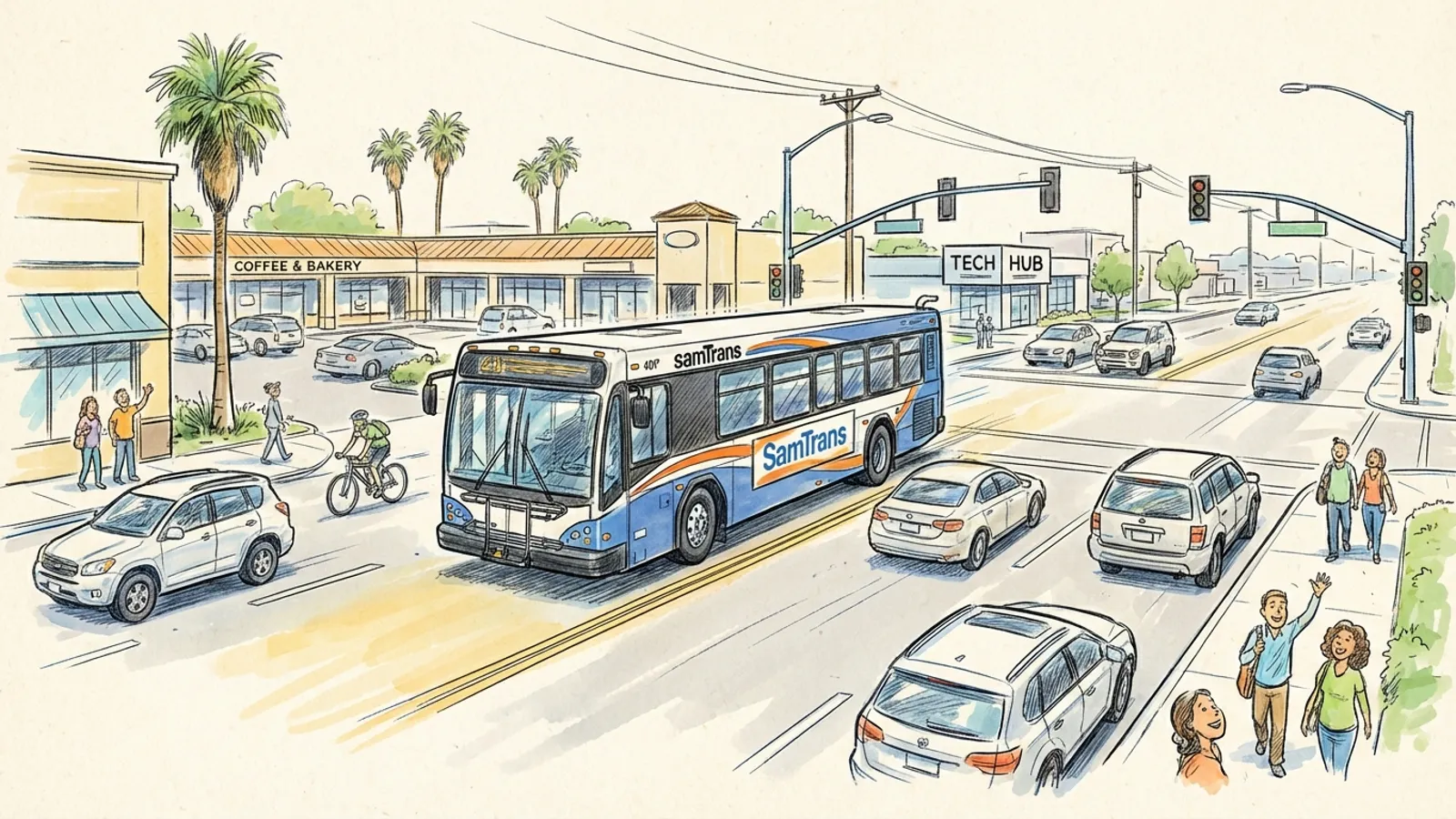 SF: SamTrans Opens El Camino Real Planning to Public