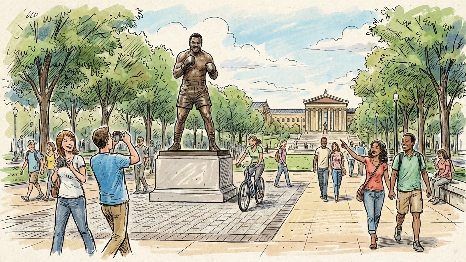 Philadelphia Moves Joe Frazier Statue to New Home