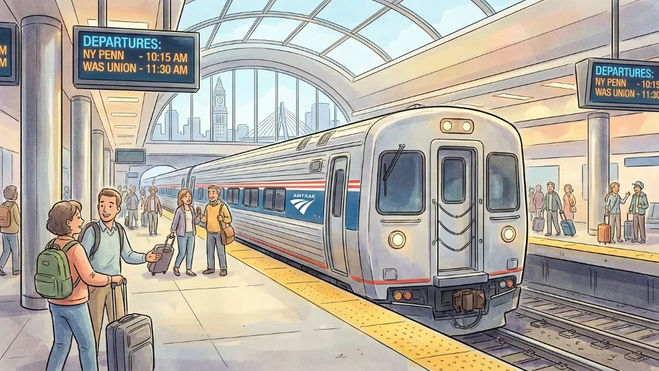 Boston-NYC Amtrak Service Restored After Overnight Fix