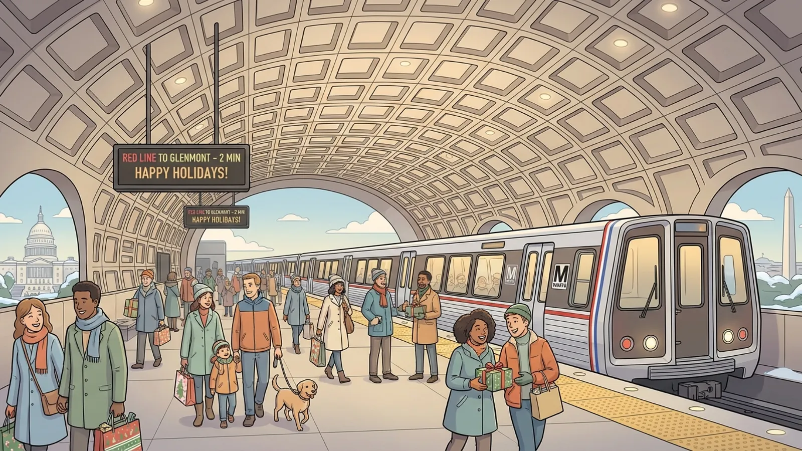 DC Metro Adapts Service for Presidents' Day Travel