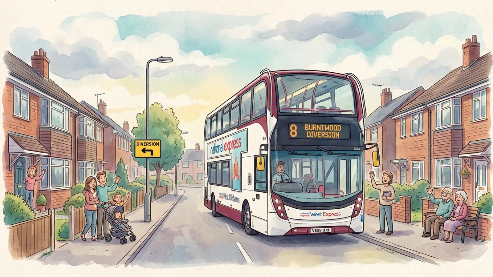 West Midlands Adapts Routes for Water Upgrades