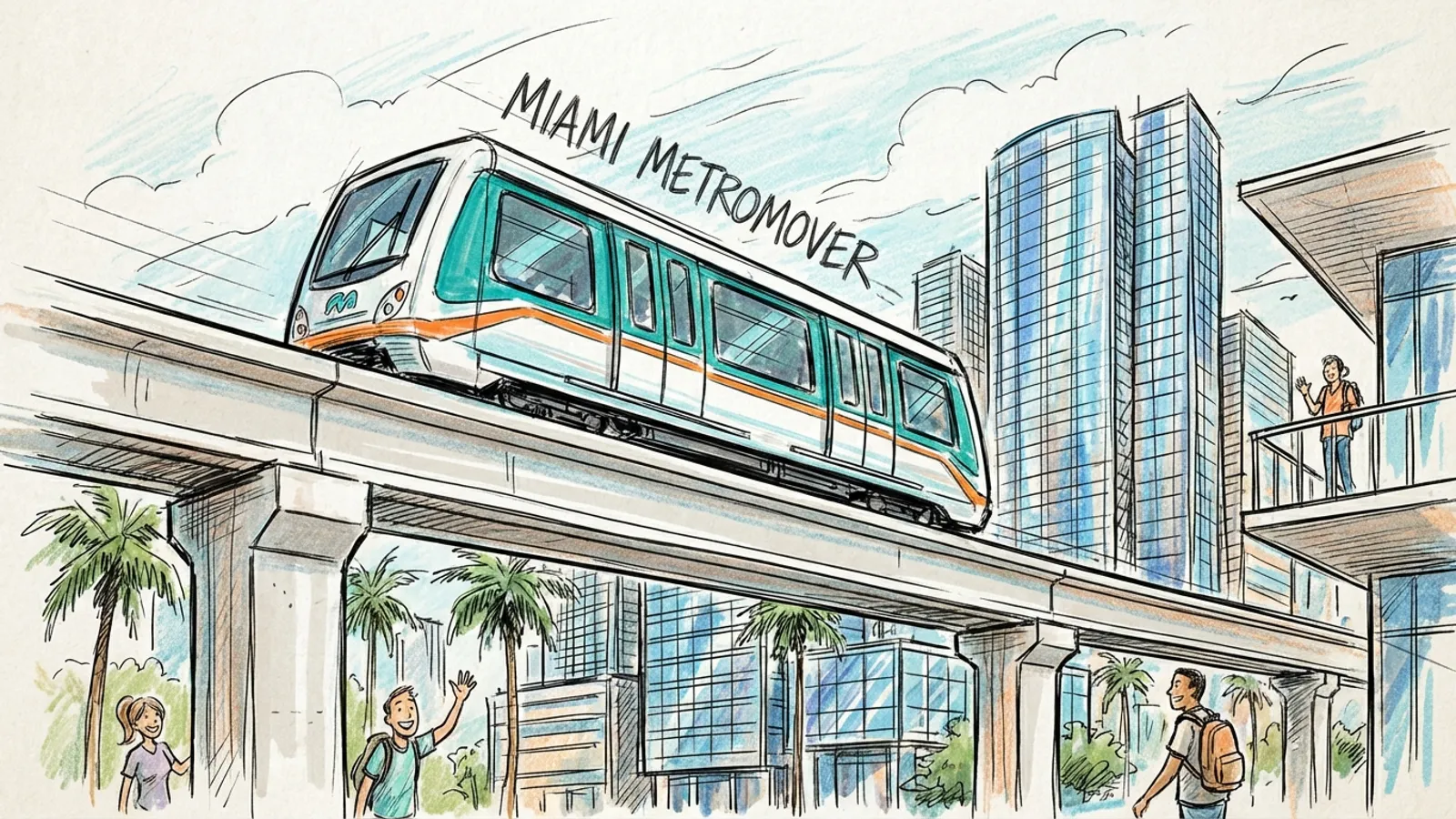 Greater Miami Metromover Upgrades Add 30 Years of Service