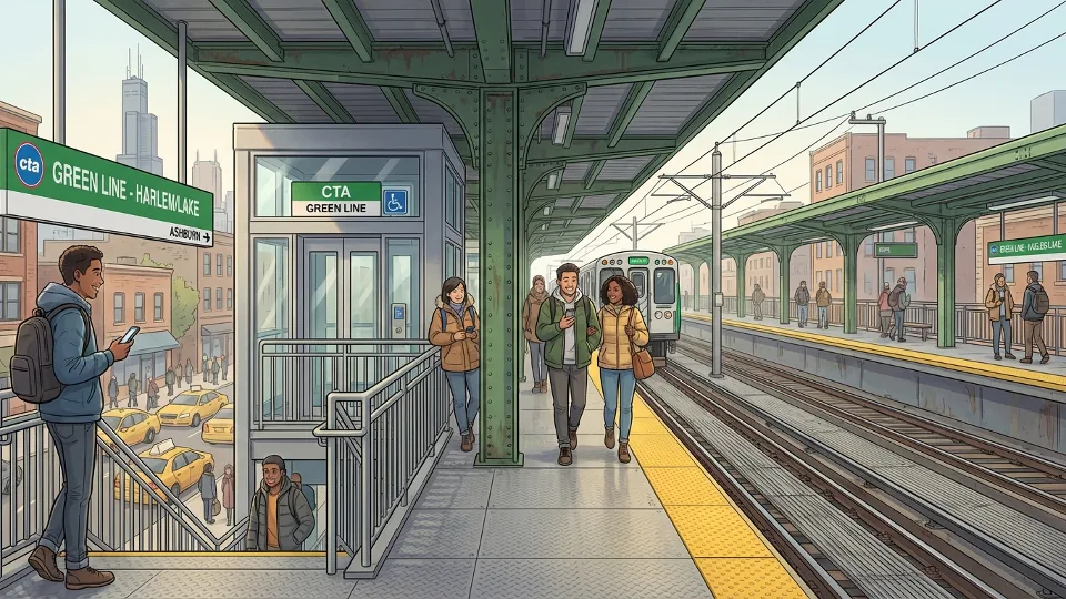 Chicago CTA Works to Restore 35th Station Access