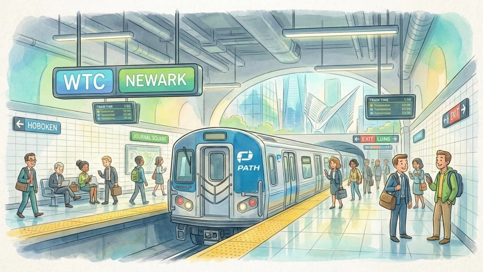 PATH Advisory: NYC-NJ Riders Plan for Service Changes