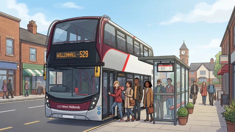 Willenhall Shuttle Keeps Riders Moving During Road Work