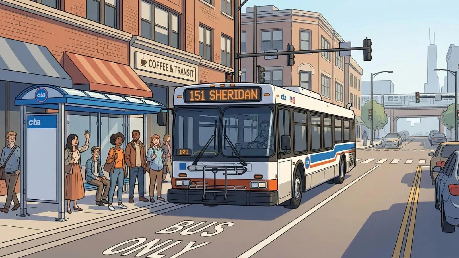 Chicago Route 72 Restores Regular Service Path