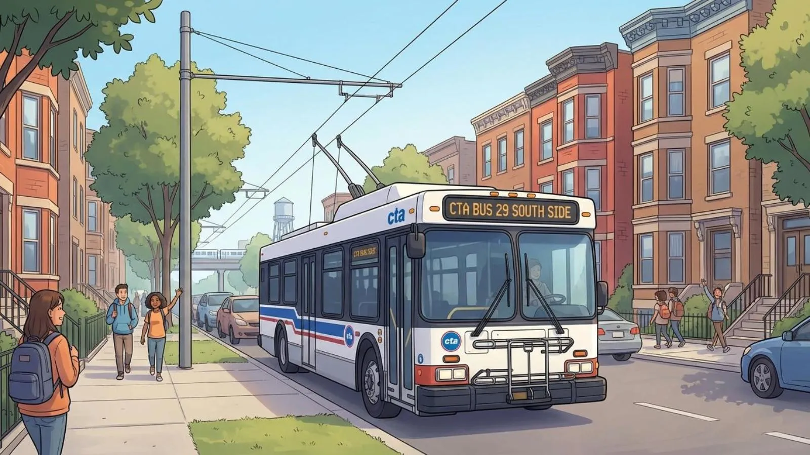 Chicago CTA Adapts Route 30 Service Around Blockage