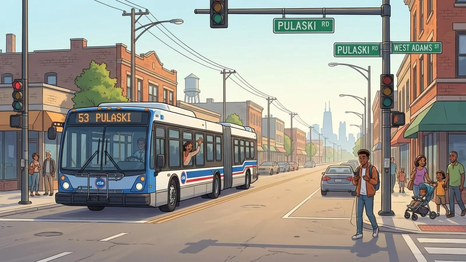 Chicago CTA Adapts Bus 53 Route to Keep South Side Moving