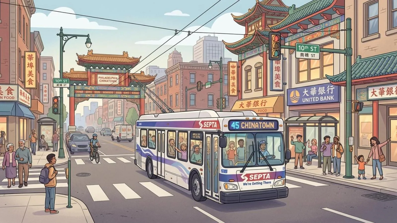 Philadelphia Transit Adapts for Lunar New Year