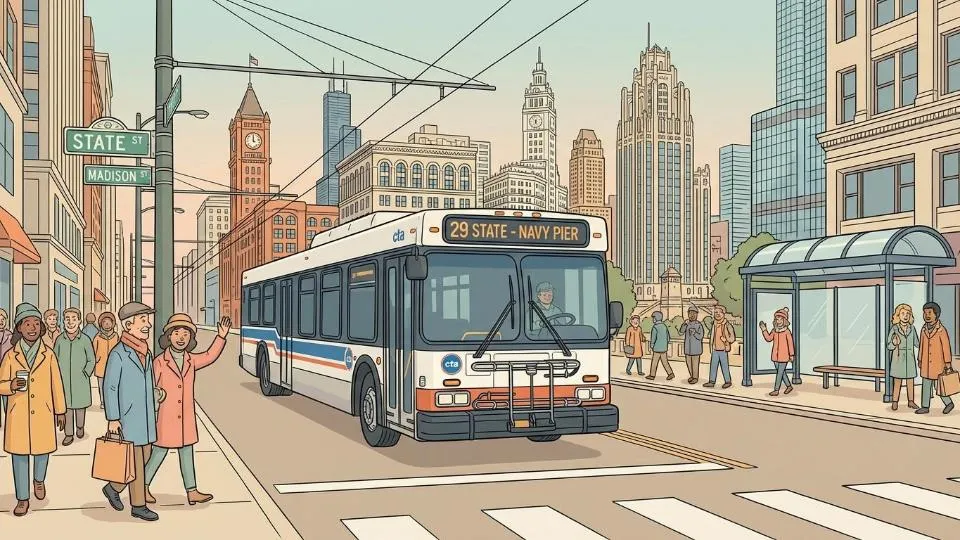 Chicago CTA Adapts Five Routes Around State/Lake