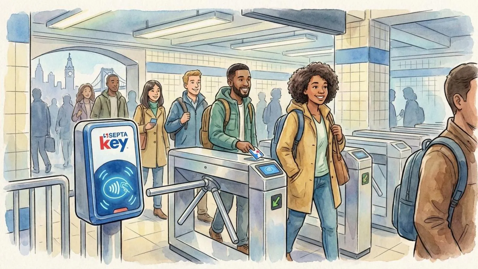 Philadelphia Transit Upgrades to Full Contactless Payment