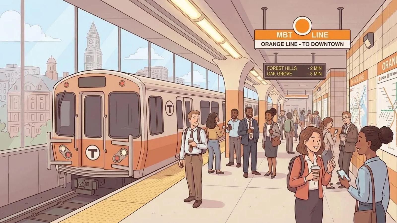 Boston Preps Major Orange Line Infrastructure Push
