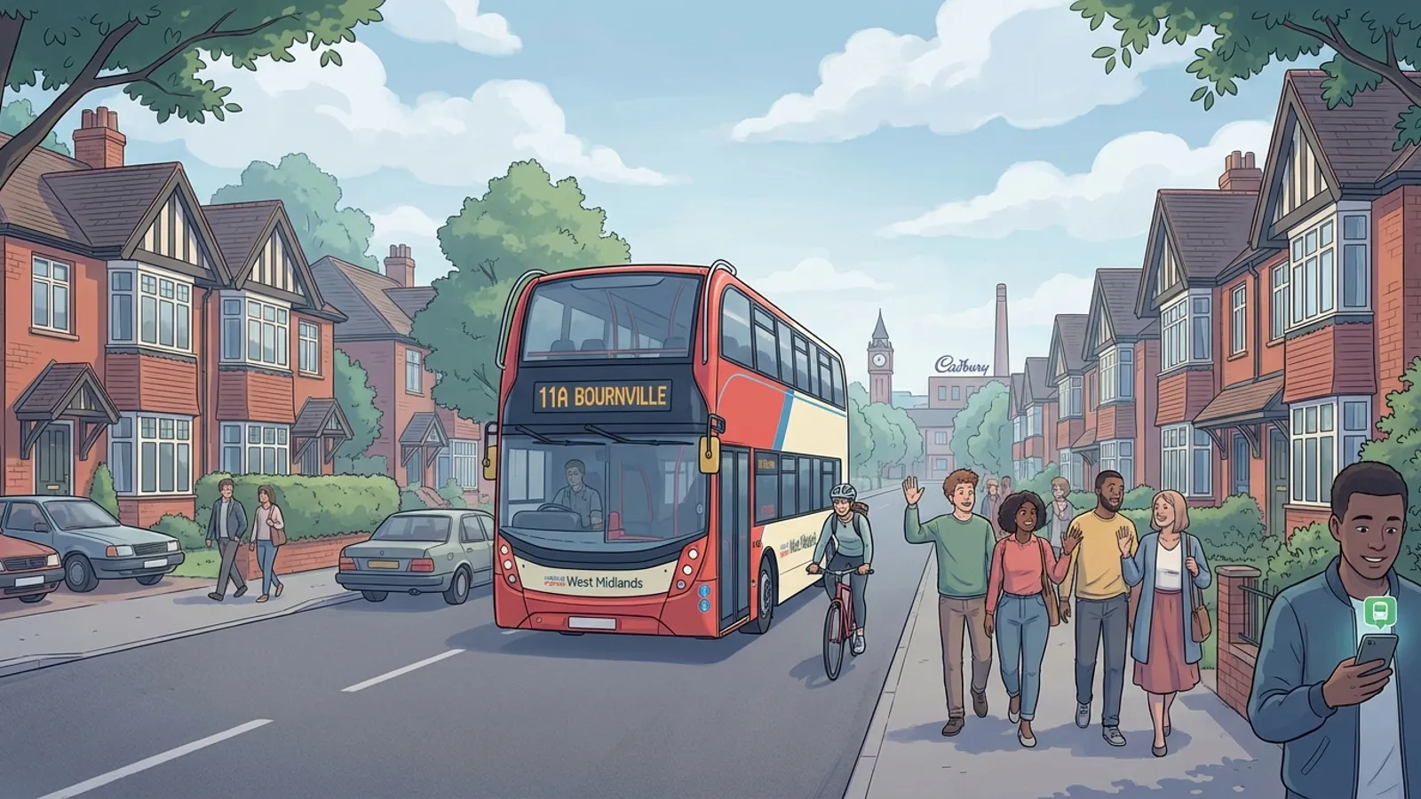 West Midlands Upgrades Key Bournville Route