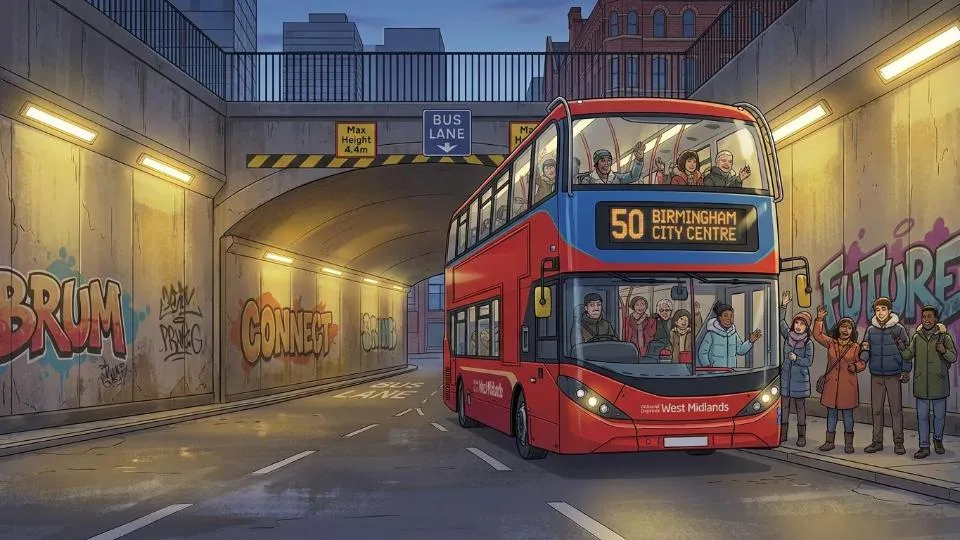 West Midlands Upgrades Key Transit Tunnel for Safety