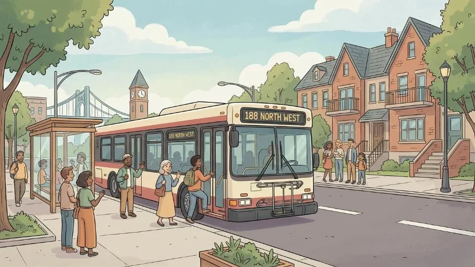 North West Route 188 Adapts to Keep Riders Moving