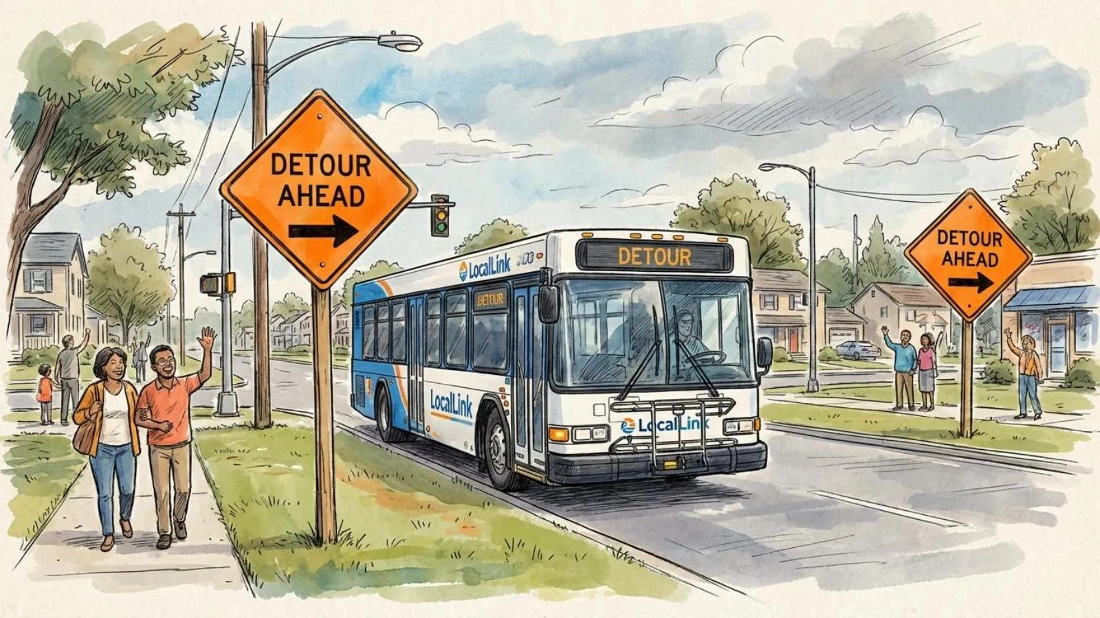 Maryland LocalLink 62 Adapts Route to Keep Essex-Turner Moving