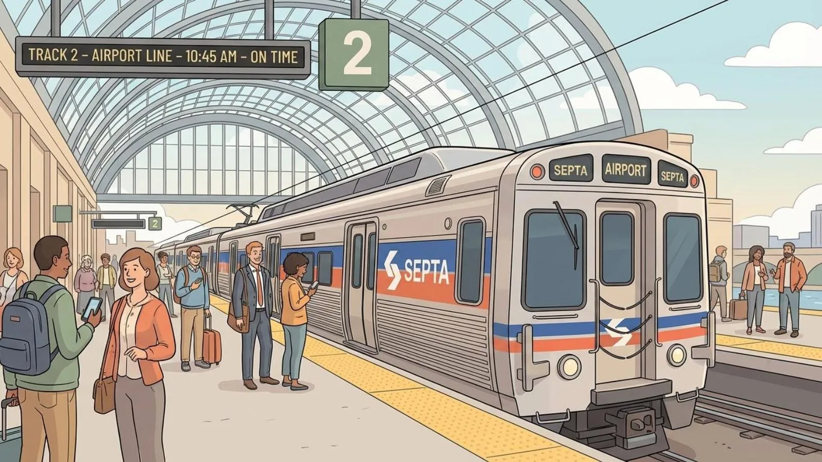 Philadelphia Rail Riders Get Real-Time Delay Updates