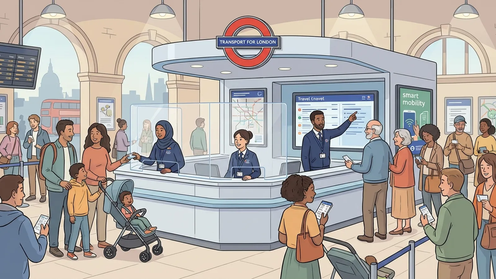 London Transit Adapts Lost Property System Amid Outage