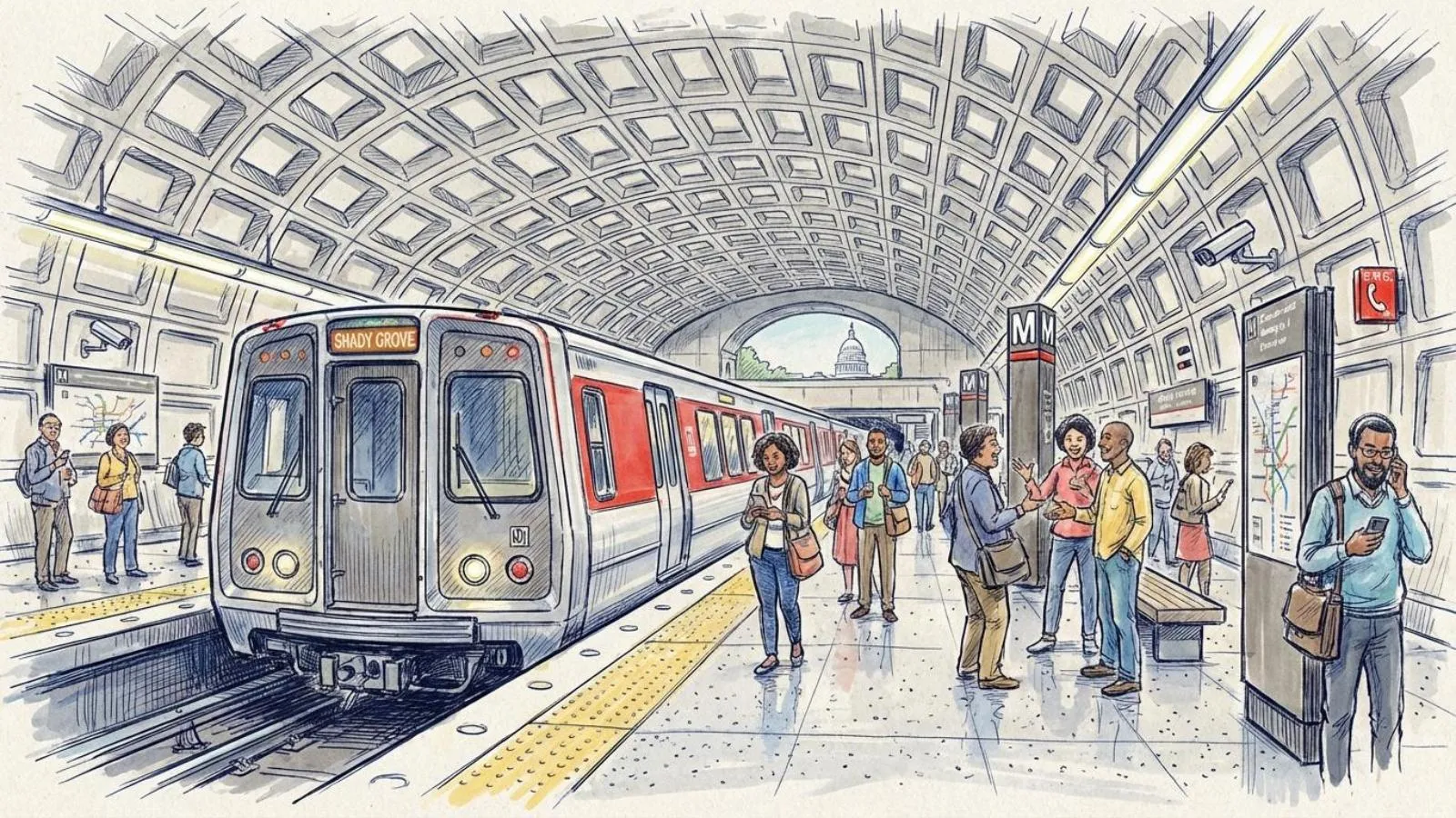DC Metro Adapts Weekend Plans to Keep Riders Moving