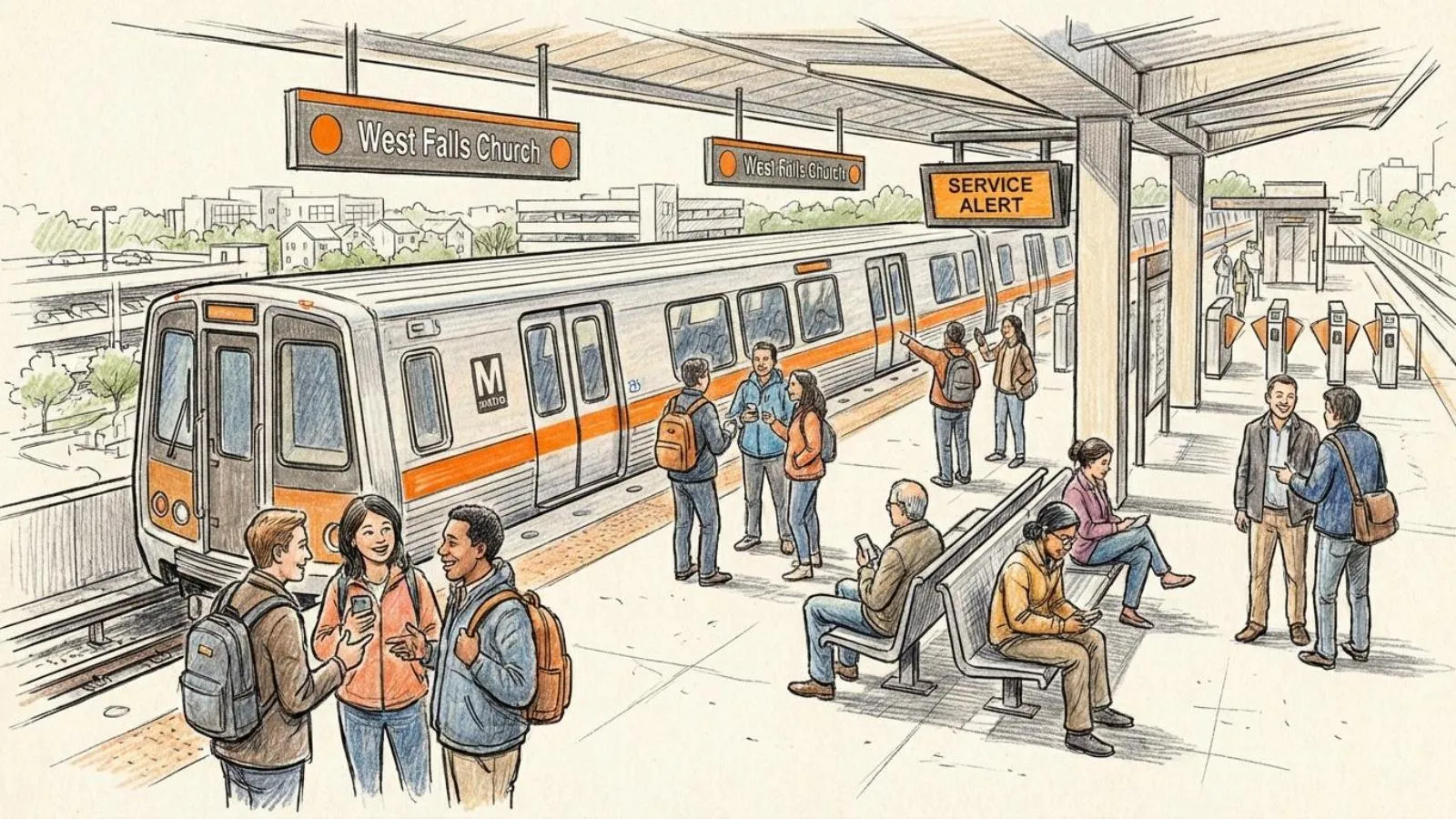 DC Metro Crews Restore Orange Line Signal Systems