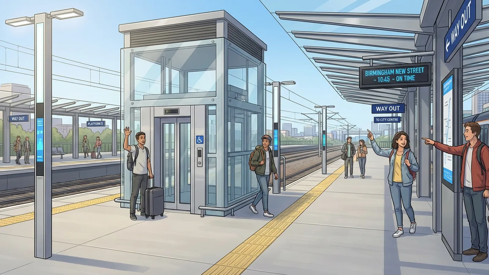 West Midlands Upgrades Lodge Road Station Safety