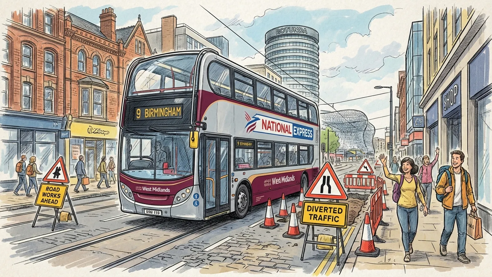 West Midlands Coordinates Road Work to Minimize Rider Impact