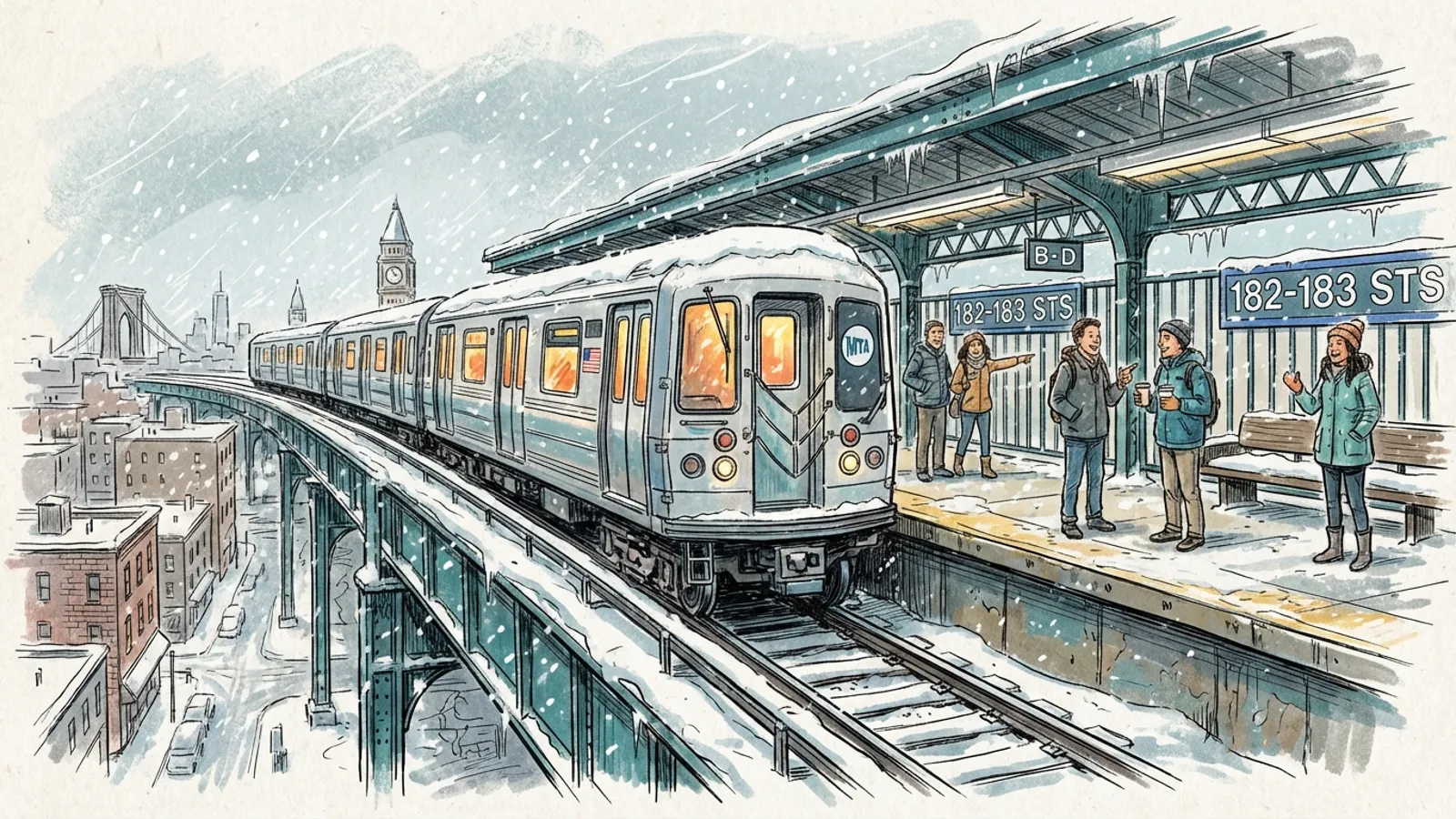 NYC Transit Preps Crews to Keep Service Moving
