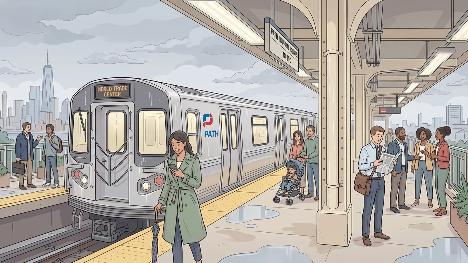 PATH Prepares Storm Response to Keep NY-NJ Riders Moving