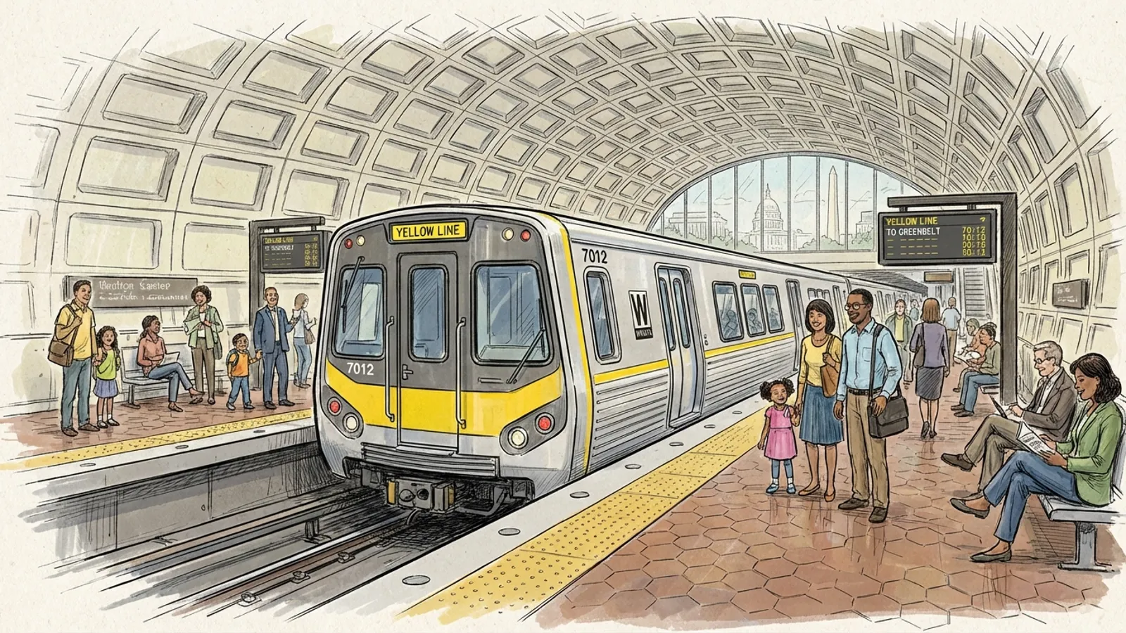 DC Metro Upgrades Yellow Line Infrastructure