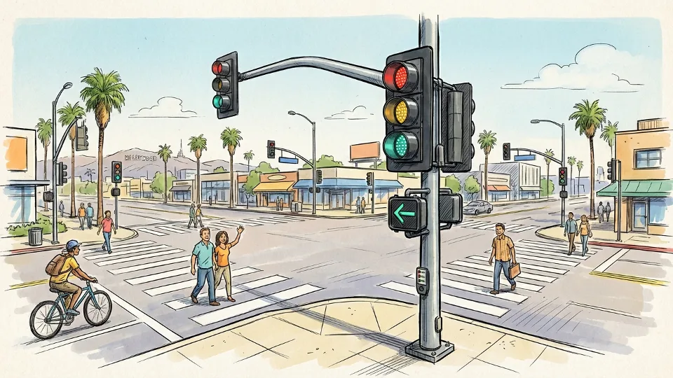 LA Upgrades Intersection Signals to Boost Safety