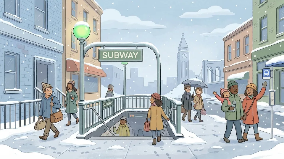 NYC Transit Prepares for Winter Storm Response