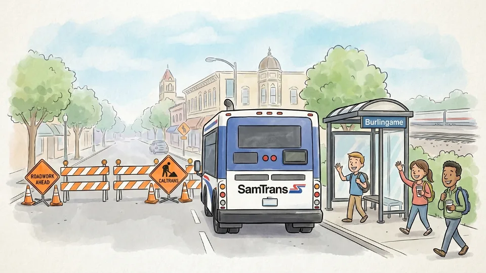 SamTrans Adapts Routes to Keep Burlingame Moving